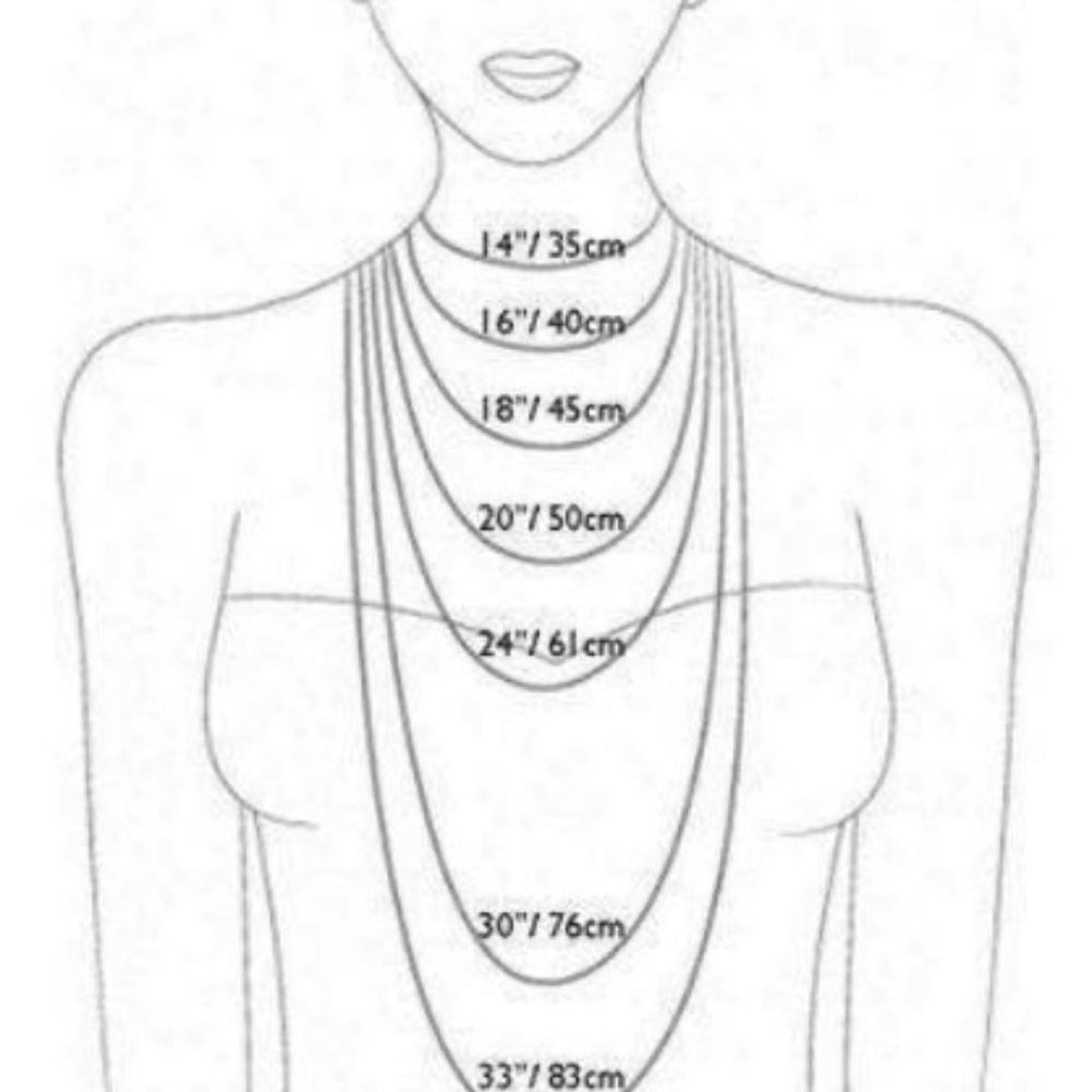 Elegant Silver Necklace with Crystal Pendant - Picture 6 of 6
